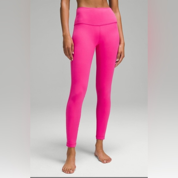 lululemon athletica Pants - Lululemon Align High Rise Pant 25 Inch Sonic Pink Size 6